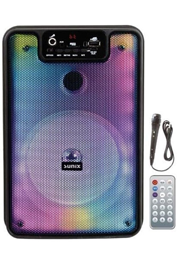 htpshopmx TWS 6.5" Mikrofonlu Ledli Bluetooth Hoparlör BTS-70 str http 1092444 - 1