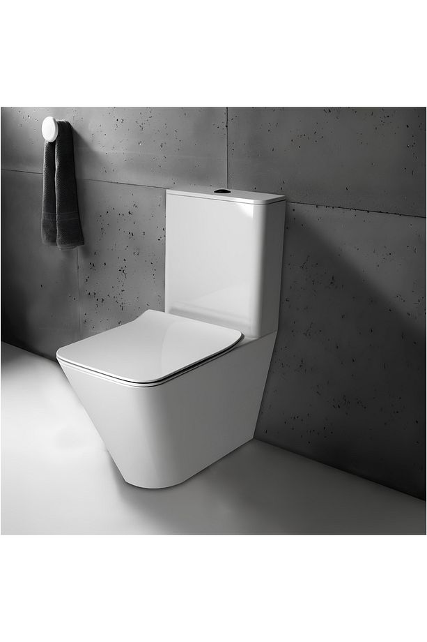Loft Kanallı Duvara Sıfır Klozet 5822 (LOF.K022), Loft Yavaş Kapak 7420 - 1