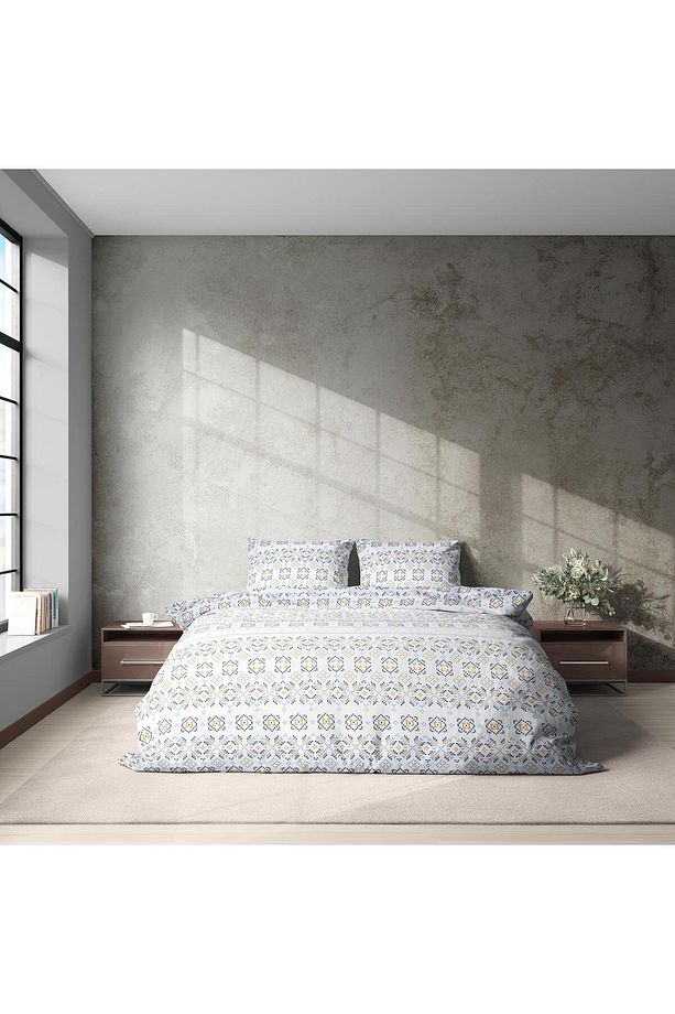 Cotton Collection Ranforce R Tek Kişilik Nevresim Takımı Patiska - 1