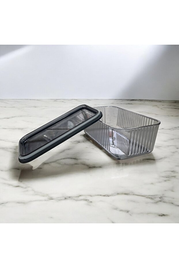 Acrylic Vacuum Storage Container, Maxi Rectangular Vacuum Sealed Storage Container, - 2