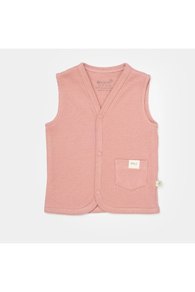 Waffle Smile Bebek Yelek - 1