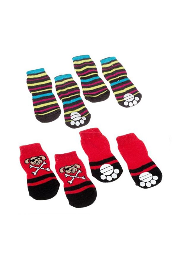 Antislip Kaymaz Pet Çorap Medium - 1