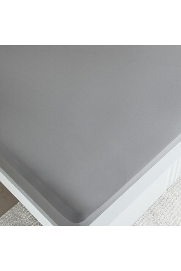 ملاءة سرير كينج أساسية من القطن الصلب - 4
