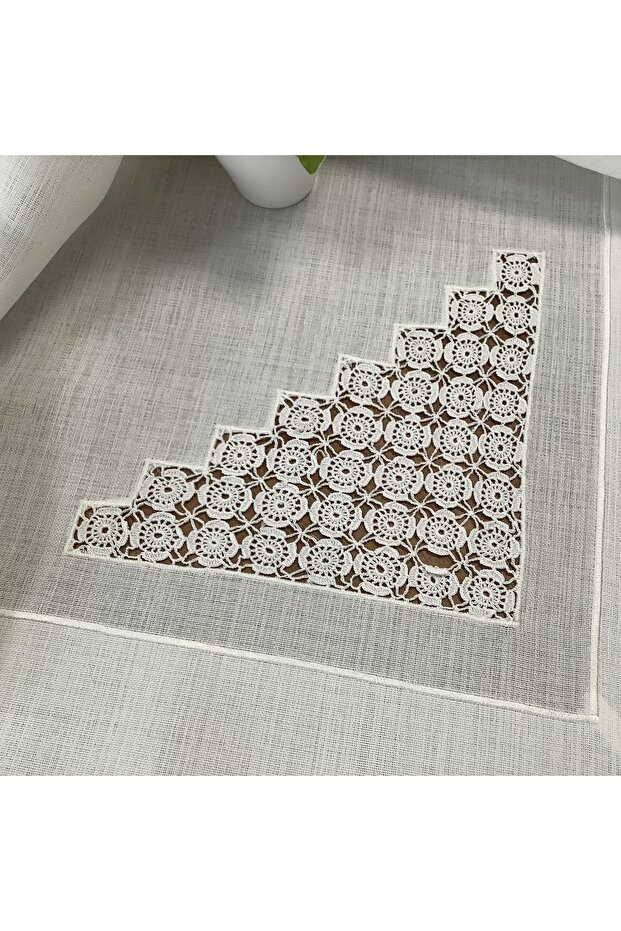 El Örme Dantelli Bohça -100*100 cm - 2