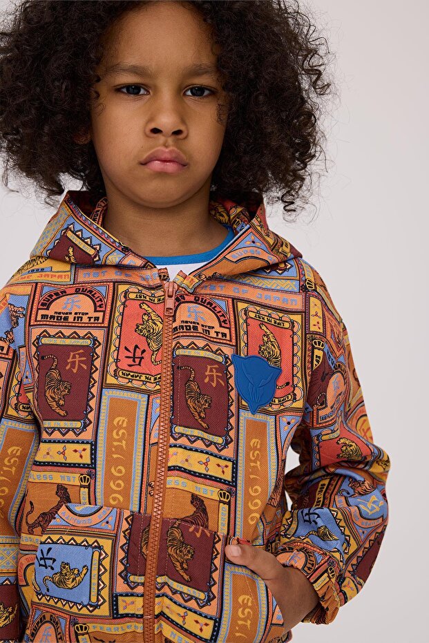 بدلة رياضية منقوشة للأولاد - 3