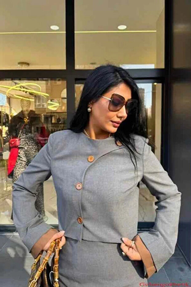 Ceket Etek Mini Takım - 3