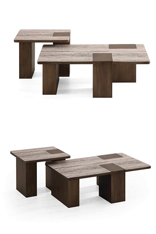 Marble Soft Orta Sehpa - 1