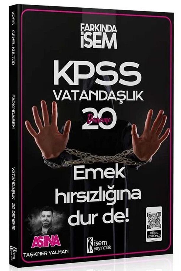 2025 Isem Yayınları Kpss Vatandaşlık Aşina 20 Deneme Çözümlü - 1