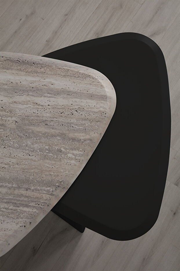 Nera Black Orta Sehpa - 3