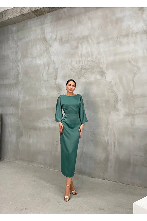 Perfect Choice Satin Dress for Special Occasions