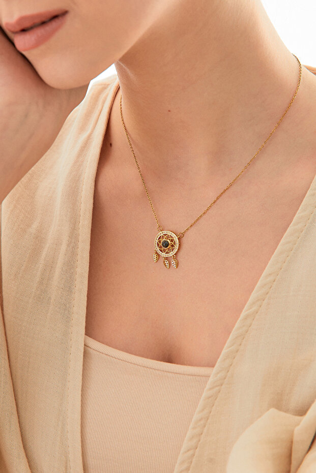 Düş Kapanı Çelik Kolye - 2