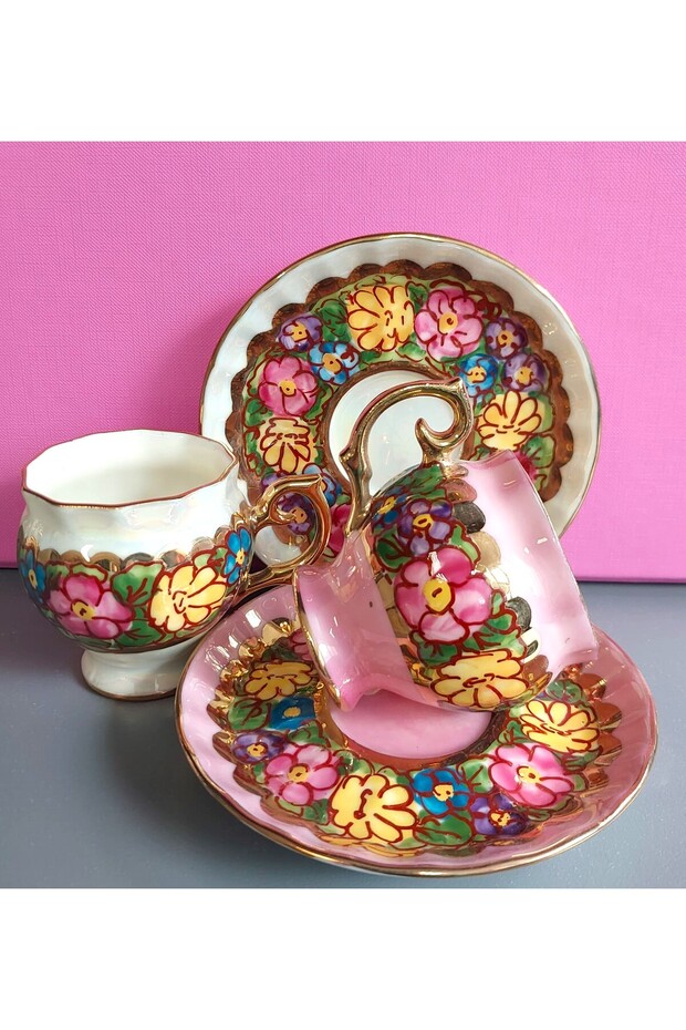 Pervize Lebriz Two Person Coffee Cup Set