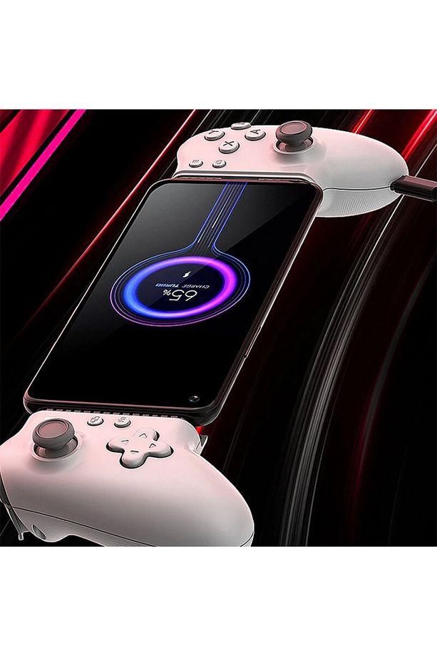 S3 Gamepad İPhone - Andriod Joystic Type-C Mobil Oyun Kumandası BEYAZ - 4