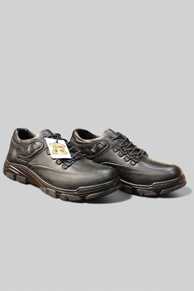 TERMO TABAN BAĞCIKLI DERİ AYAKKABI ERKEK - 1