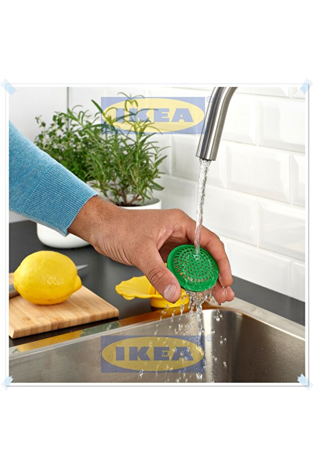 Sarı Renk Limon Sıkacağı, Yükseklik 7 cm, Çapı 15 cm - 3