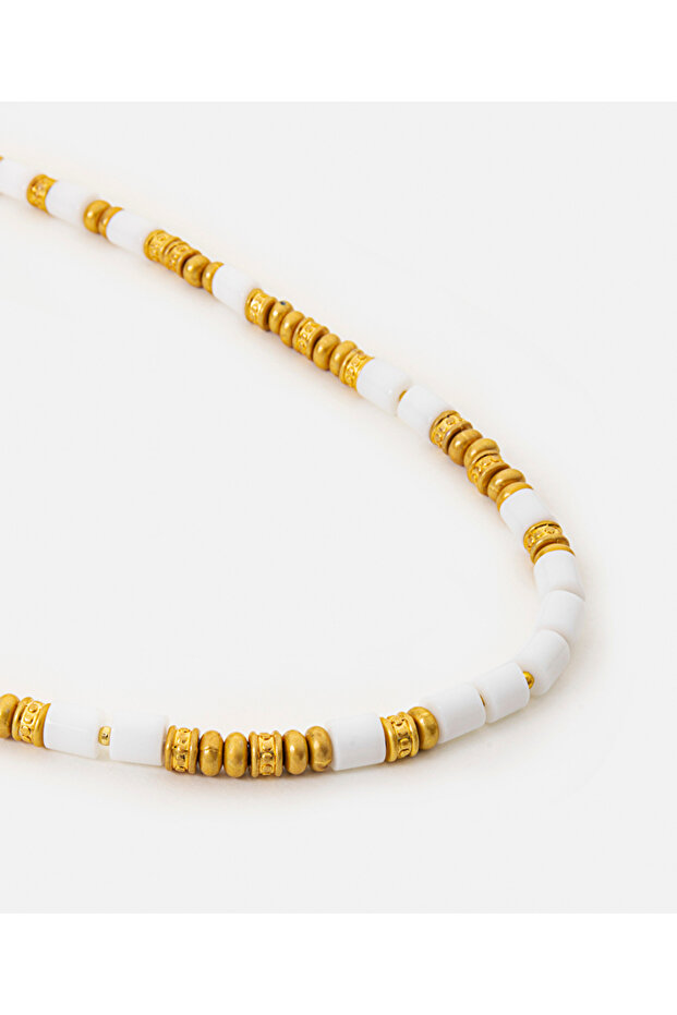 Kontrast renkli kolye - 3