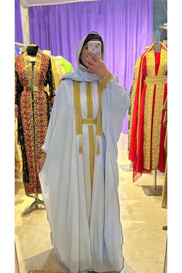 Mavi Abaya - 4