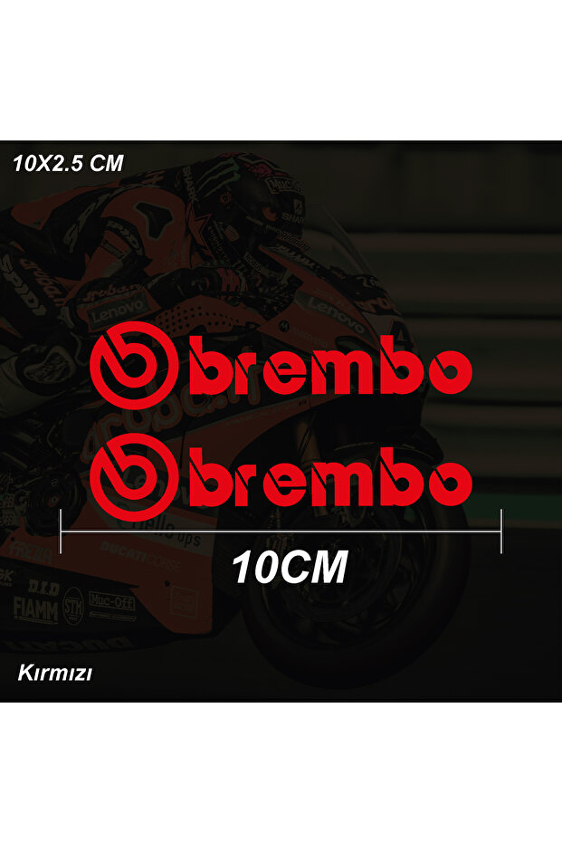 Brembo Sticker Motorcycle Car Helmet Sticker Decal Adhesive