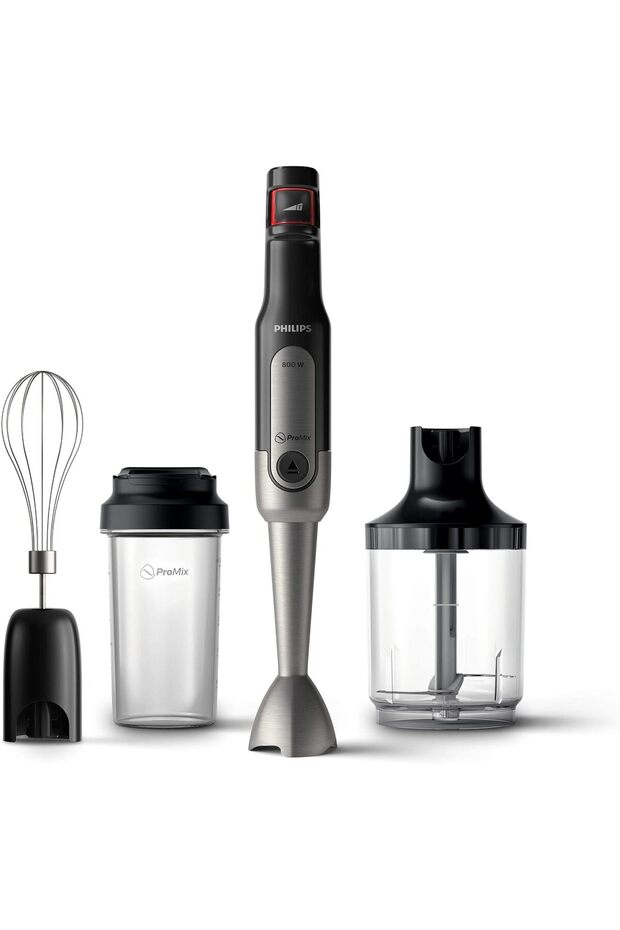 Viva Collection ProMix Handblender - 800W, Anti-Splash, XL Chopper, Whisk, On-the-go tumbler