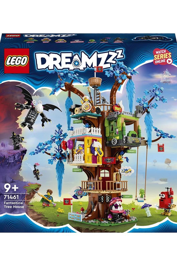 ® DREAMZzz™ Fantastik Ağaç Ev 71461 - 9 Yaş ve Üzeri Yaratıcı Oyuncak Yapım Seti (1257 Parça) - 4