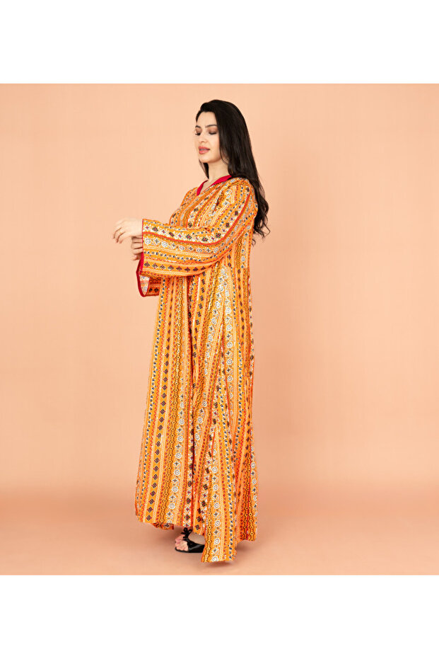 جلابية أنيقة بياقة - 3