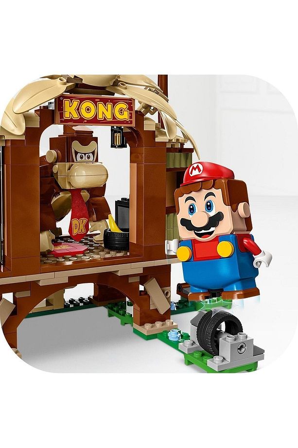 ® Super Mario™ Donkey Kong’un Ağaç Evi Ek Macera Seti 71424 - Yapım Seti (555 Parça) - 8