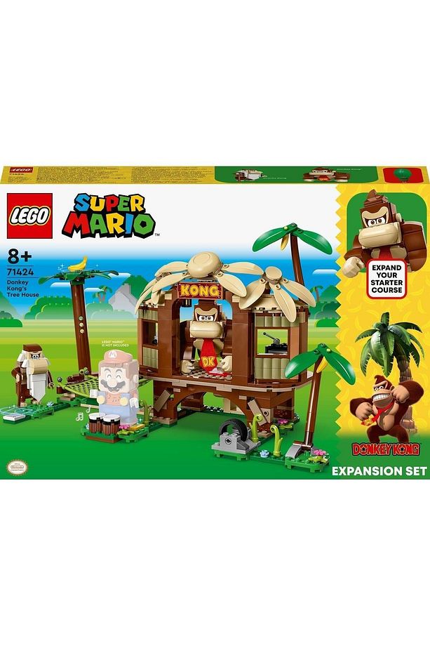 ® Super Mario™ Donkey Kong’un Ağaç Evi Ek Macera Seti 71424 - Yapım Seti (555 Parça) - 4