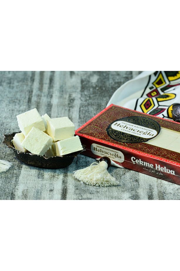 400 Gr Sade Büyük Dilim Çekme Helva Kastamonu Helvası Klasik Paket - 2