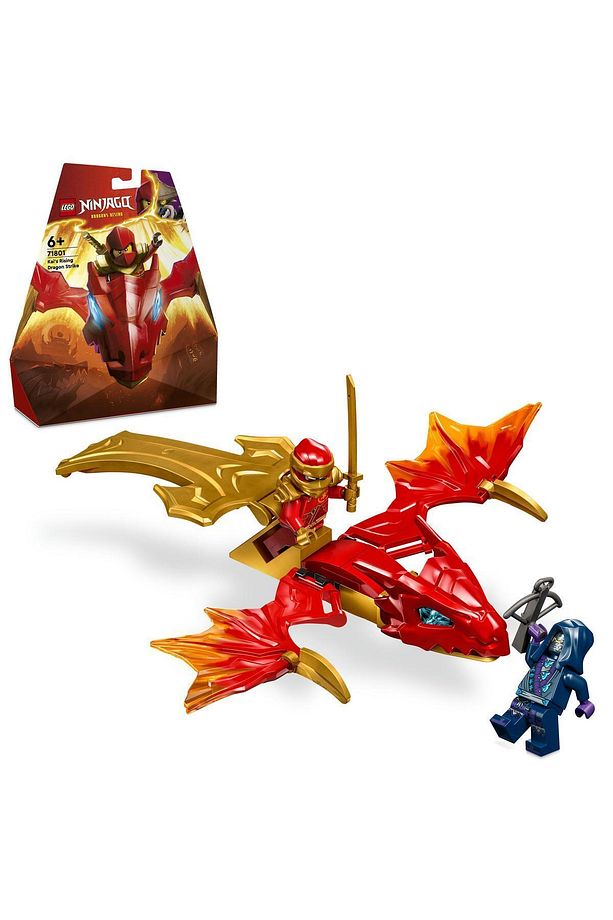 ® NINJAGO® Kai’nin Yükselen Ejderha Vuruşu 71801  - 6 Yaş ve Üzeri İçin Yapım Seti (24 Parça) - 1