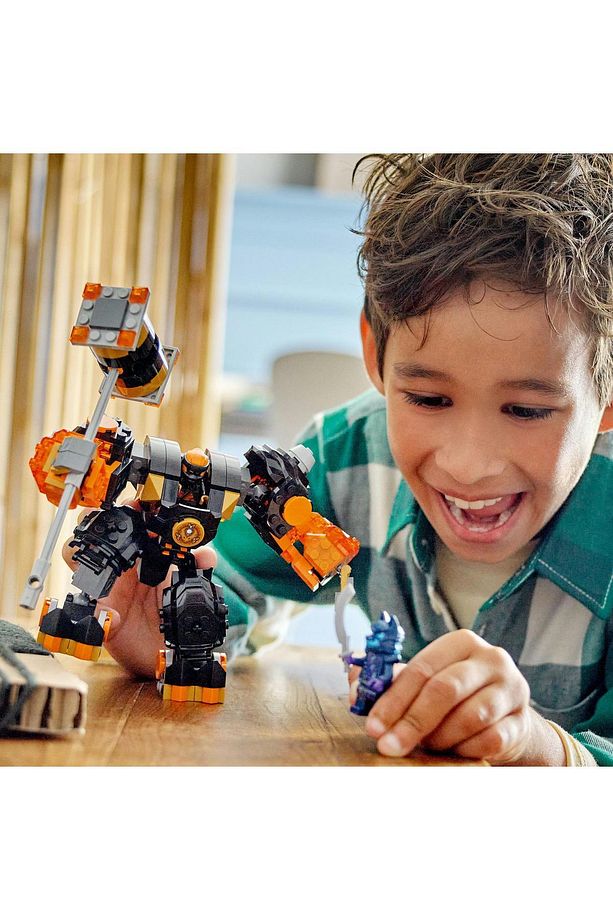 ® NINJAGO® Cole'un Toprak Elementi Robotu 71806 - 7+ Yaratıcı Oyuncak Yapım Seti (235 Parça) - 8