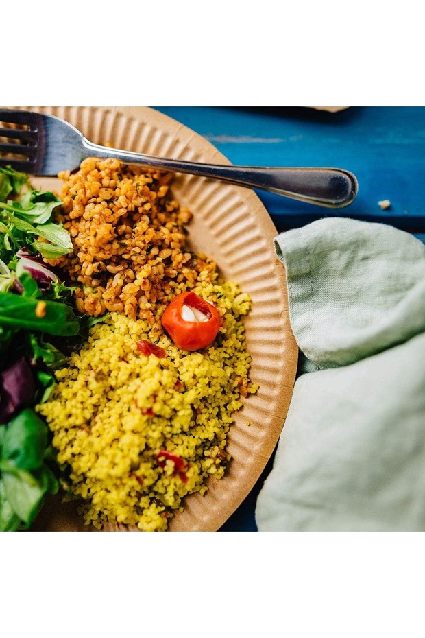 Organik Kağıt Tabak 25 Adet (23 cm) - 4