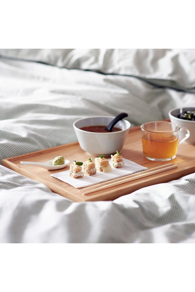 صينية سرير من الخيزران - 5