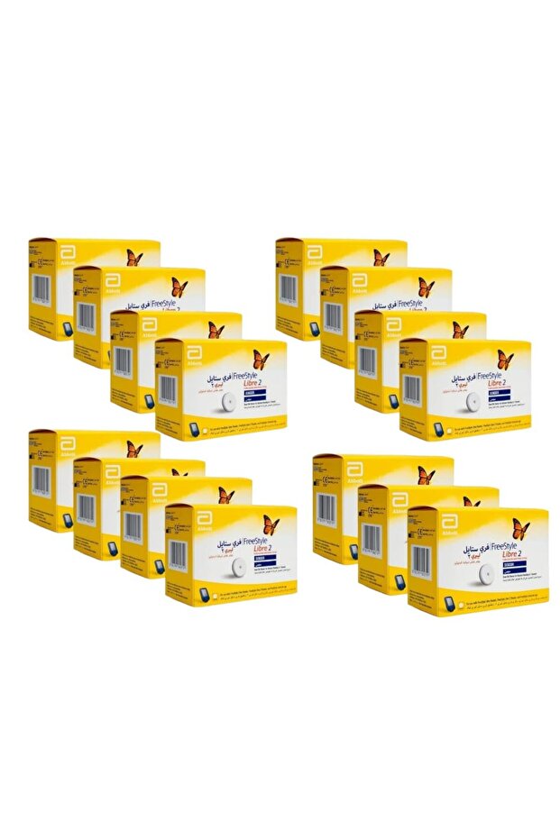 جهاز استشعار الجلوكوز Abbott Freestyle Libre 2 (عبوة من 15 قطعة)