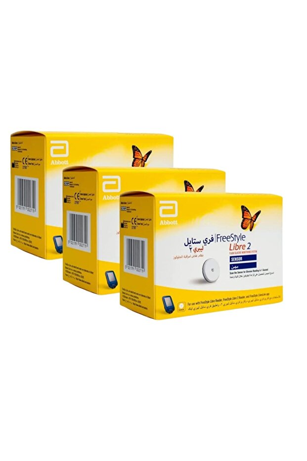 مستشعر الجلوكوز Abbott Freestyle Libre 2 (عبوة من 3 قطع) - 1