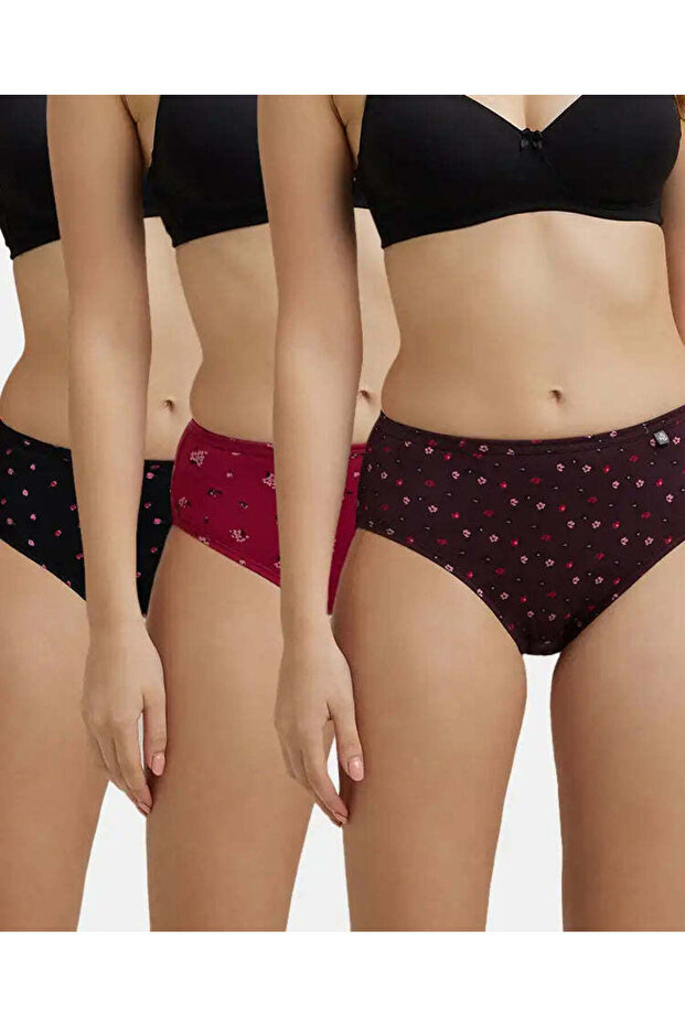 Simple Comfort Hipster Plain 3Pcs Pck 1406-03 Multicolor