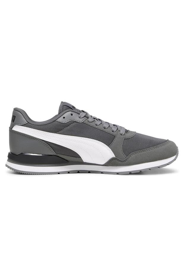 ST Runner v3 Mesh Cool Dark Gray-PUMA Wh Erkek Spor Ayakkabı - 6