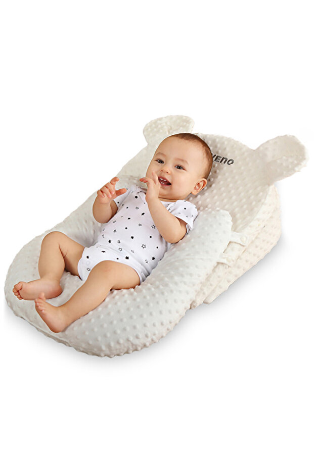 Portable Baby Anti - spill Milk U Shape Pillow w / 10° & 15° Slope pad
