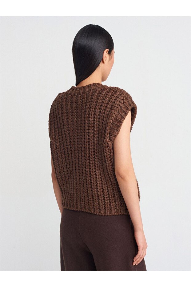 60961 Dilvin Triko Yelek - 4