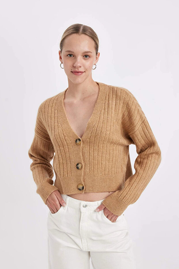 Cardigan Camel - 2