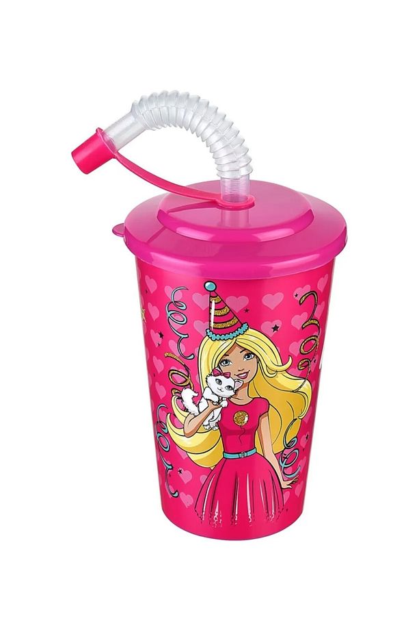 Kapaklı Pipetli Bardak 400 Ml. - 1