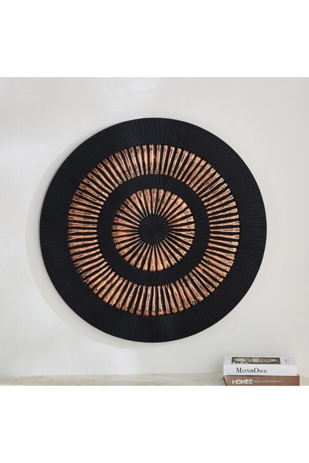 لوحة حائط دائرية من رينا MDF 90 سم - 2