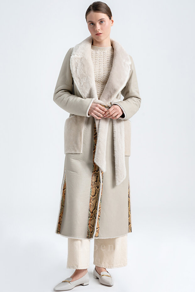 Bej Kadın Kaban - 3