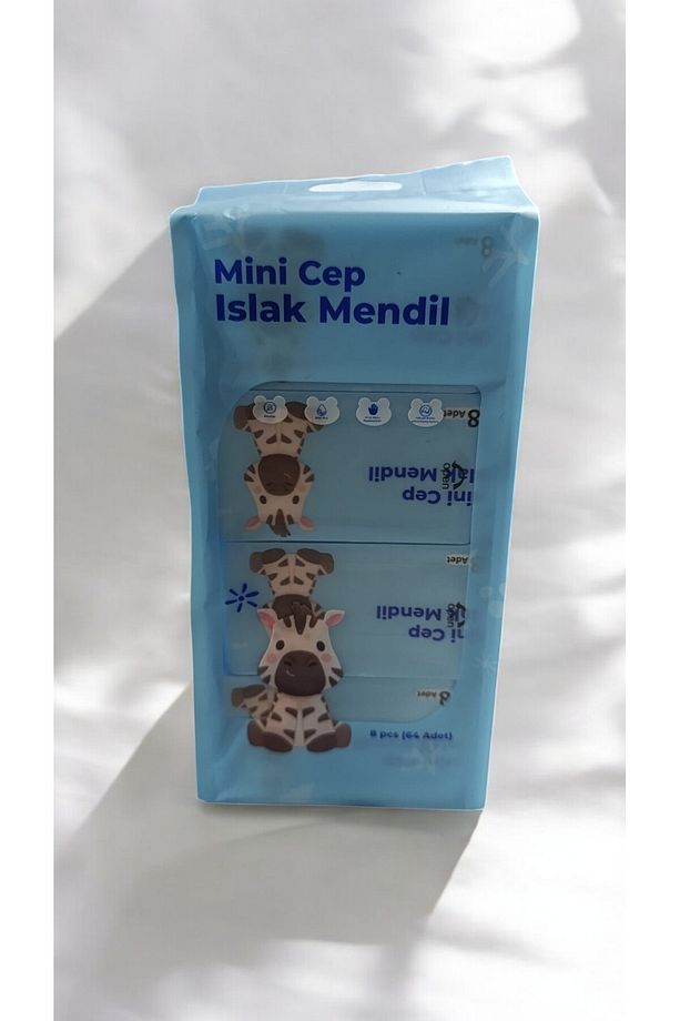 Mini Islak Cep Mendili 8'li (64 adet) - 3