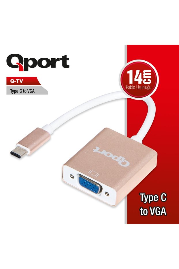 Q-TV TYPE-C TO VGA CONVERTER