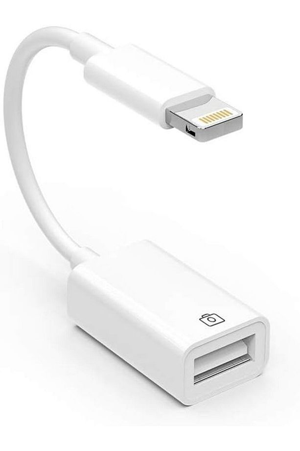 Lightning To Usb Çevirici Otg Usb Kamera Adaptörü İos 13 Üzeri Dönüştürücü - 1