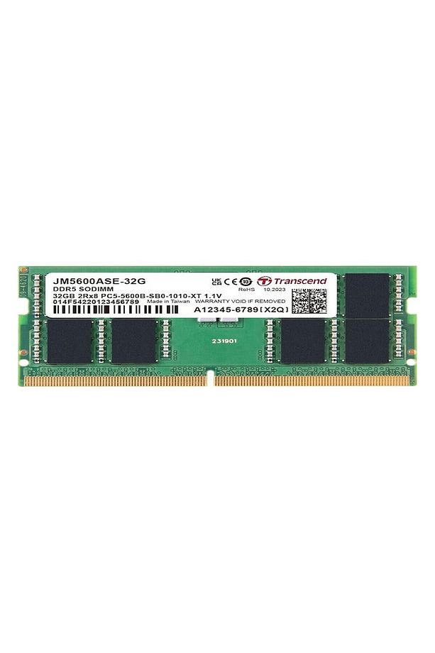 JM5600ASE-32G 32 GB DDR5 5600 MHz CL46 Notebook Ram - 1