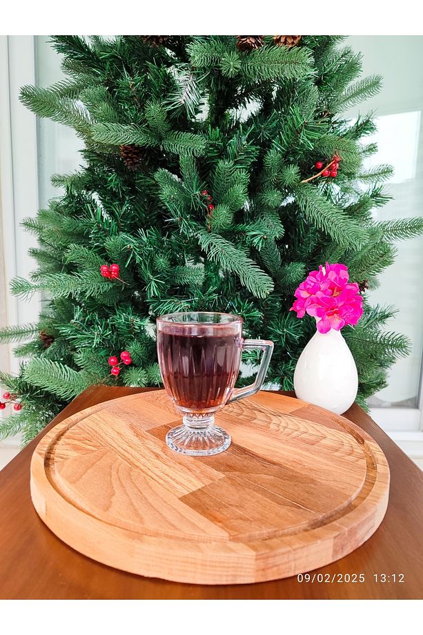 Annecy 4'lü Çay Fincanı Seti - Şeffaf - 190 ml - 8