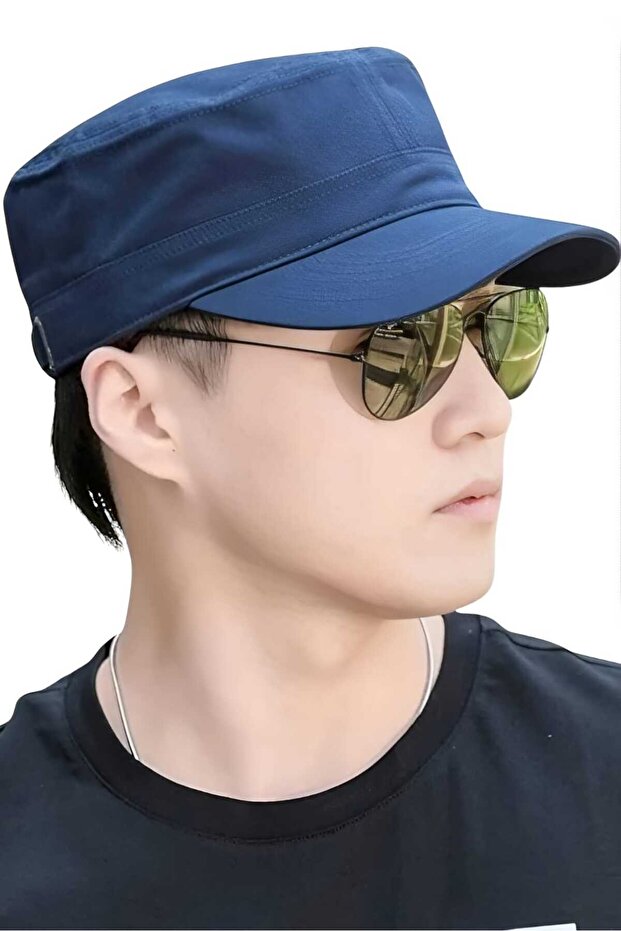 قبعة كاسترو للجنسين قابلة للتعديل من الخلف - 1