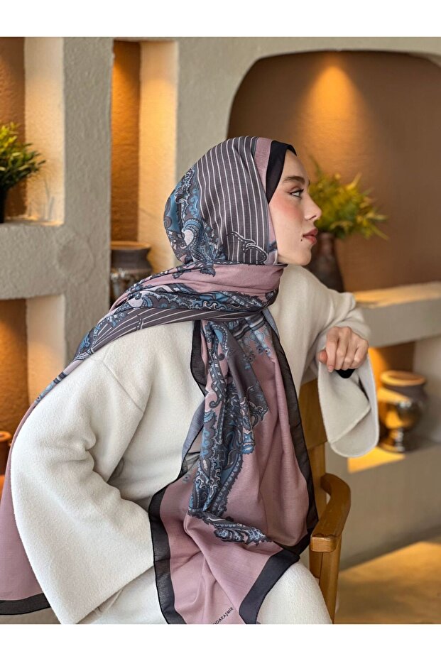 شال ميسلينا بنمط لينا - 3