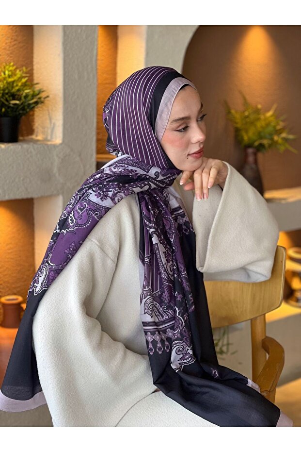 شال ميسلينا بنمط لينا - 2